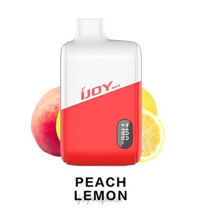 iJOY Store BRNB190 - iJOY Bar IC8000 Disposable Peach Lemon