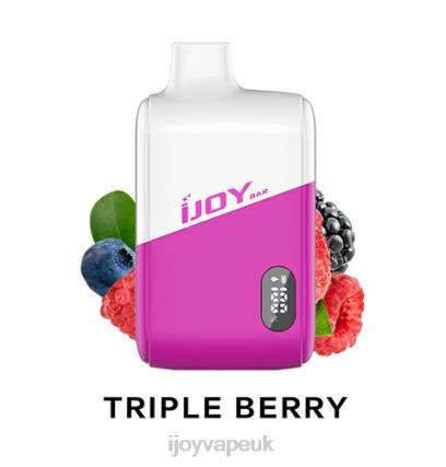 iJOY Vape Review BRNB195 - iJOY Bar IC8000 Disposable Triple Berry Ice