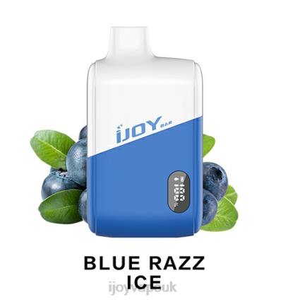 iJOY Vape Shop BRNB179 - iJOY Bar IC8000 Disposable Blue Razz Ice