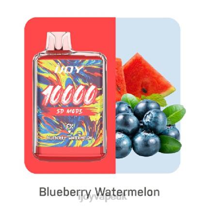 iJOY Vape Disposable BRNB163 - iJOY Bar SD10000 Disposable Blueberry Watermelon