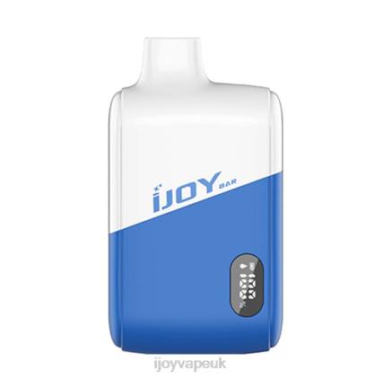 iJOY Vape Flavors BRNB6 - iJOY Bar Smart Vape 8000 Puffs Blue Razz Ice
