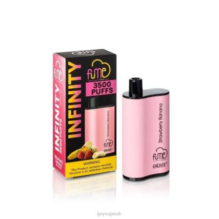 iJOY Price BRNB107 - iJOY Fume Infinity Disposable 3500 Puffs | 12Ml Strawberry Banana