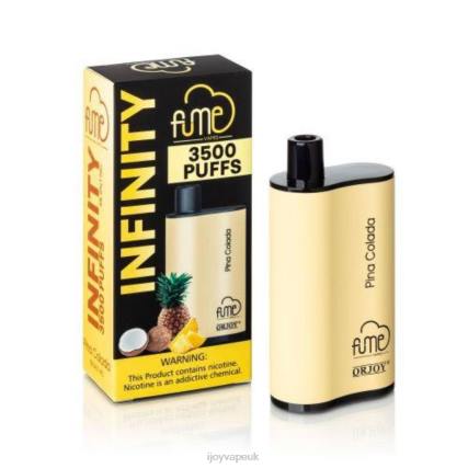 iJOY Vape Review BRNB105 - iJOY Fume Infinity Disposable 3500 Puffs | 12Ml Pina Colada